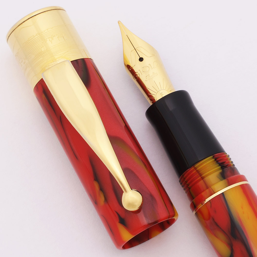 draz　GIOIA Partenope Gioia Partenope Avorio Fountain Pen - Galen Leathaer - Galen
